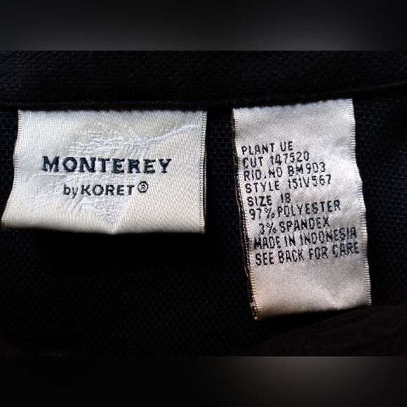 Vintage Monterey by KORET Button Front Shirt with Applique Detail/Pant Set - Picture 5 of 12